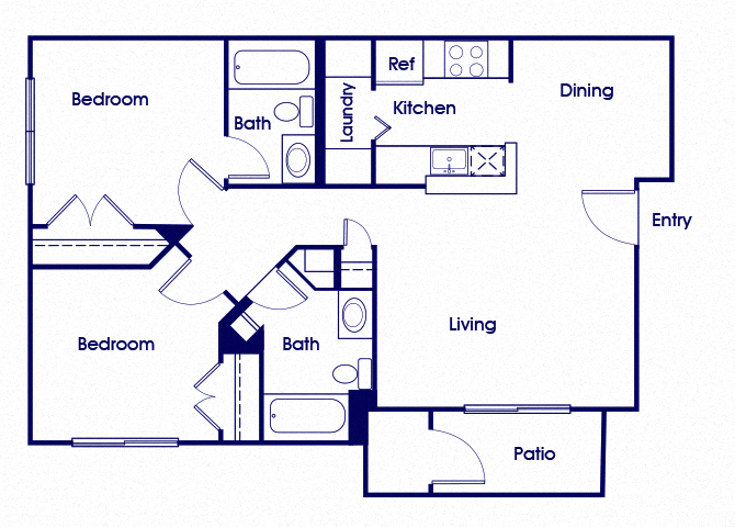 Suite A Floorplan